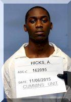 Inmate Arthur L Hicks