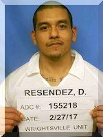 Inmate Daniel E Resendez