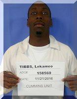 Inmate Lekameo J Tibbs