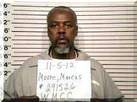 Inmate Marcus D Moore