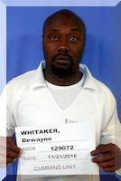 Inmate Dewayne Whitaker