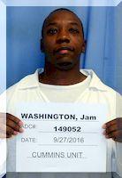 Inmate James Washington Jr