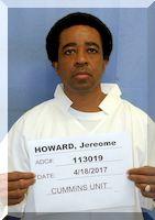 Inmate Jereome E Howard