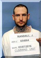 Inmate Joshua D Randall