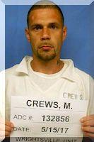 Inmate Matthew Crews