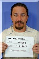 Inmate Walter B Fields