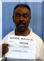 Inmate Dotson Savage Jr