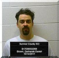 Inmate Zachariah Daniel Brown