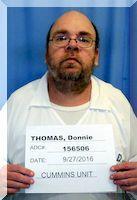 Inmate Donnie G Thomas