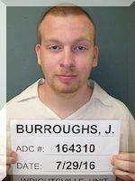 Inmate Jarrod A Burroughs