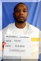 Inmate Jonathan Mc Dowell