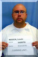 Inmate Louie D Keech