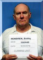 Inmate Bobby J Hendren