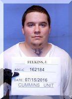 Inmate Jarrod A Felkins