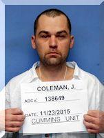 Inmate Joshua L Coleman