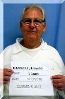 Inmate Harold D Cassell