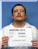 Inmate Mark A Korting