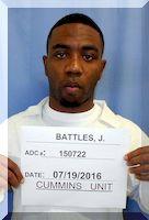 Inmate Joshua Battles