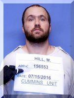 Inmate Matthew Hill