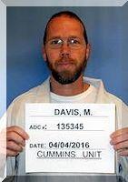 Inmate Michael Todd Davis