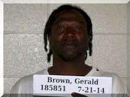 Inmate Gerald L Brown