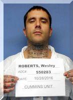 Inmate Wesley L Roberts