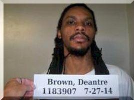 Inmate Deantre Brown