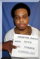 Inmate Detrick D Croston