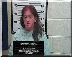 Inmate Elizabeth Amanda Miller