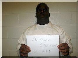 Inmate Antonio H Chambers