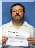 Inmate Jesse A Heath Jr