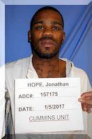 Inmate Jonathan R Hope