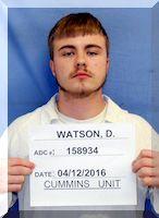 Inmate Dustin Watson