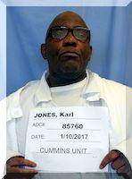 Inmate Karl Jones