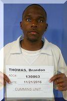 Inmate Brandon C Thomas