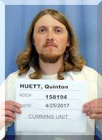 Inmate Quinton D Huett