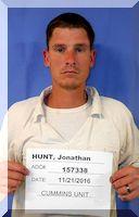 Inmate Jonathan Hunt