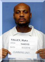 Inmate Myka B Talley