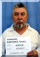 Inmate Sergio Andrade Martinez