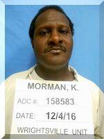 Inmate Kelvin L Morman