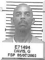 Inmate Gregory Allen Davis
