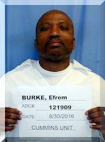 Inmate Efrem Burke