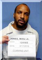 Inmate Willie G Jones Jr