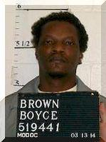 Inmate Boyce Brown