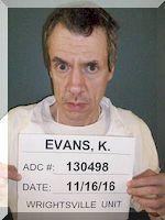 Inmate Kevin W Evans