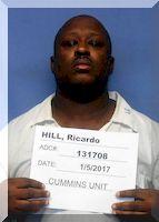 Inmate Ricardo R Hill