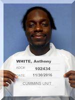 Inmate Anthony D White