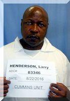 Inmate Larry Henderson