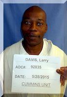 Inmate Larry D Davis