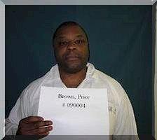 Inmate Price Alfonzo Brown